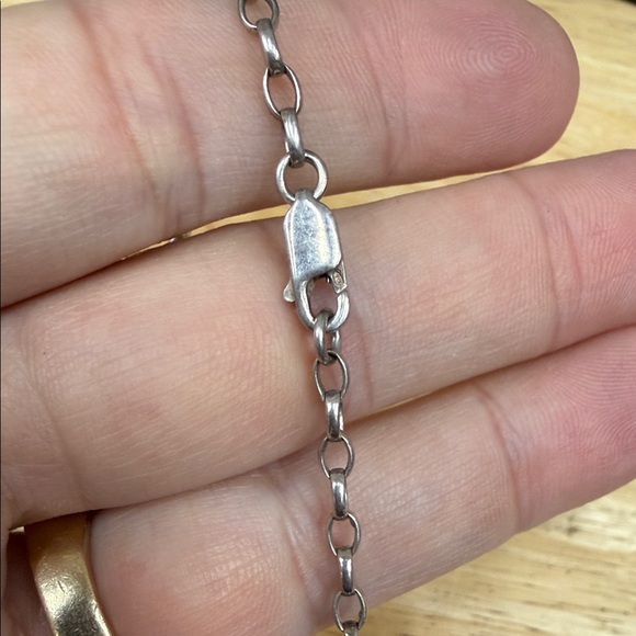 Elegant Sterling Silver 925 Chain Necklace 20” - Picture 2 of 5